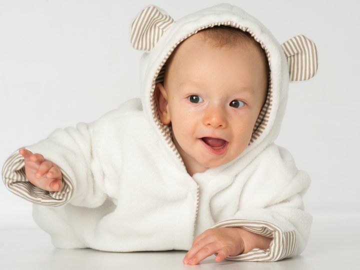 Baby Overall Sewing Pattern with ears, mitten and footie cuff – PDF