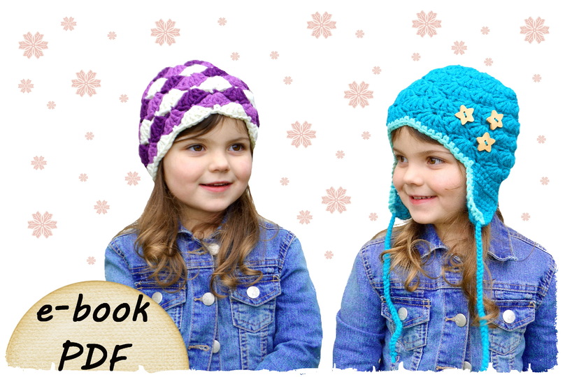E-Book,+ Maila +  Mütze in zwei Designs (Inkamütze mit Ohrenklappen)