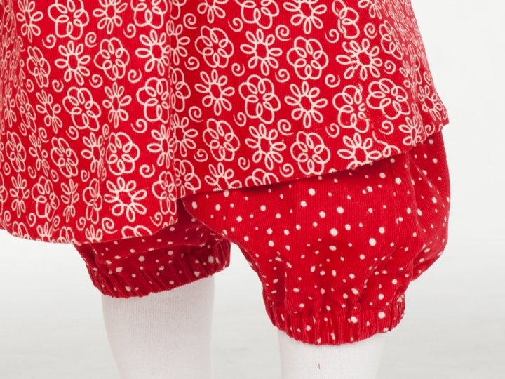 Baby Harem Pants ELISA No Center Seam Sewing Pattern PDF 0M-4Y