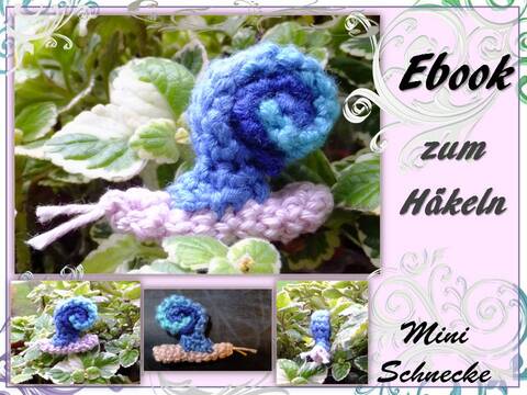 Mini Amigurumi Schnecke