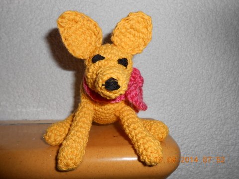 Häkelanleitung Hündchen Bruno