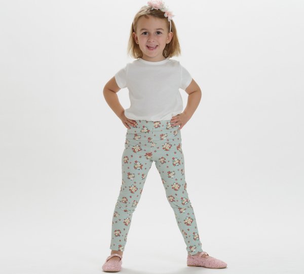 Kinder Leggings Schnittmuster ENNA – einfach nähen | 80/86–140/146
