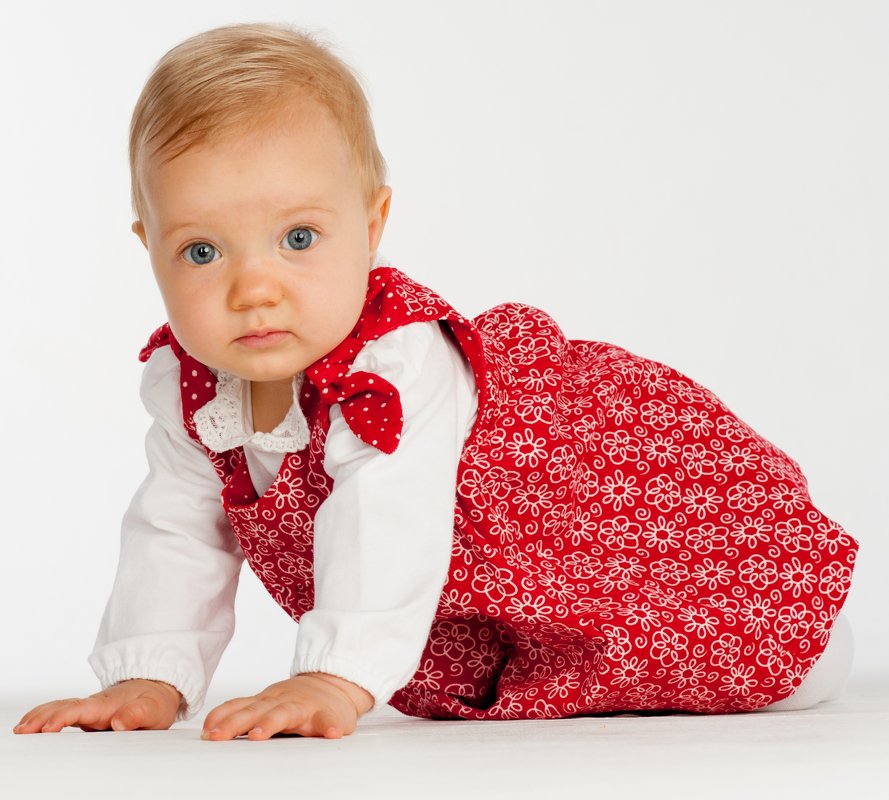 sewing pattern baby twinset dress & bloomers tutorial 3m/6m–3y/4y - Image 12