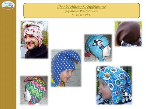 E-Book "Schlumpf- / Zipfelmütze", Ku 42/43 - 56/57