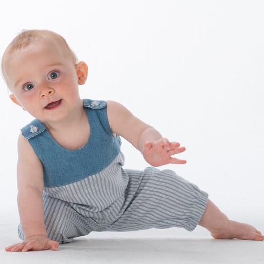 Baby Overall Junge + Mädchen, Nähanleitung, Lilli&Bo und Bobby