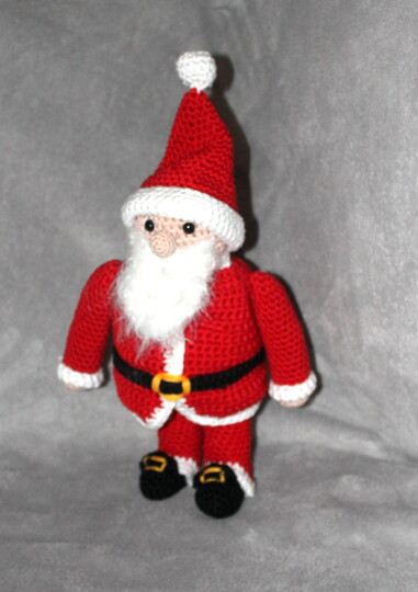 Crochet a Santa Claus – to Open Up and Fill (EN & DE)