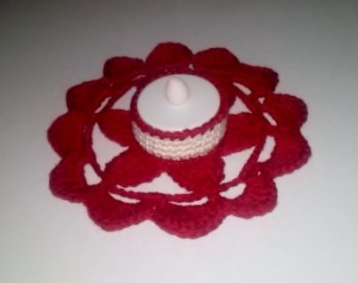 Anleitung Teelicht "Blume"