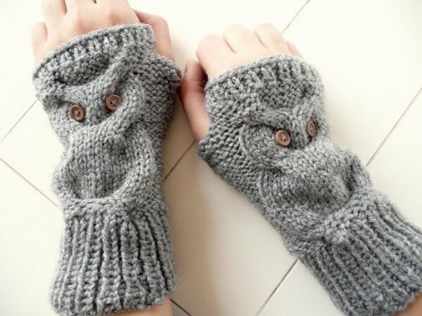 Fingerless Gloves Mens Womens Hand Warmer Mittens Design Style Various Patterns 