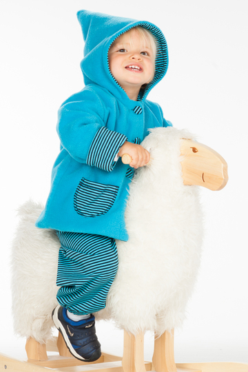 Adorable Hooded Jacket and Pants Sewing Pattern for Babies and Kids