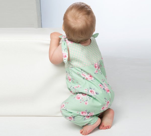 Schnittmuster Baby-Strampler LUNA + CHARLOTTE – Anleitung 50/56–86/92