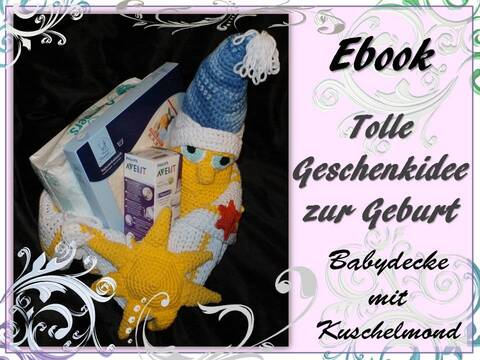 Krabbeldecke mit Kuschelmond