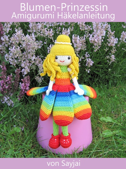 Flower Princess Amigurumi Crochet Pattern