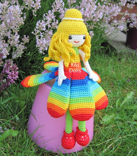 Flower Princess Amigurumi Crochet Pattern