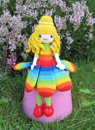 Flower Princess Amigurumi Crochet Pattern