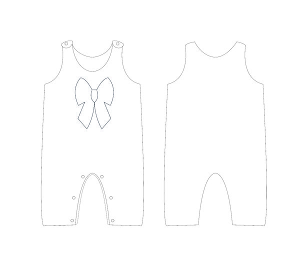 sewing pattern reversible baby overall PLINIO tutorial 1m/3m–2y/3y