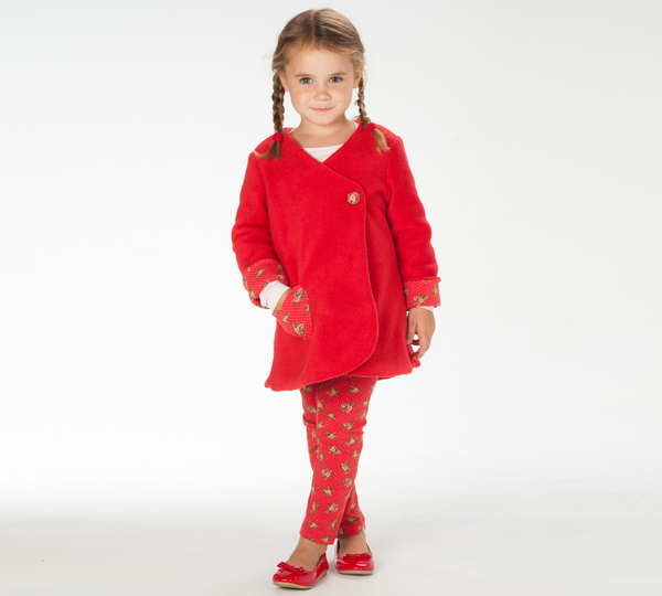 Schnittmuster Wickelkleid/Jacke LENA – Anleitung Datei 92/98–128/134