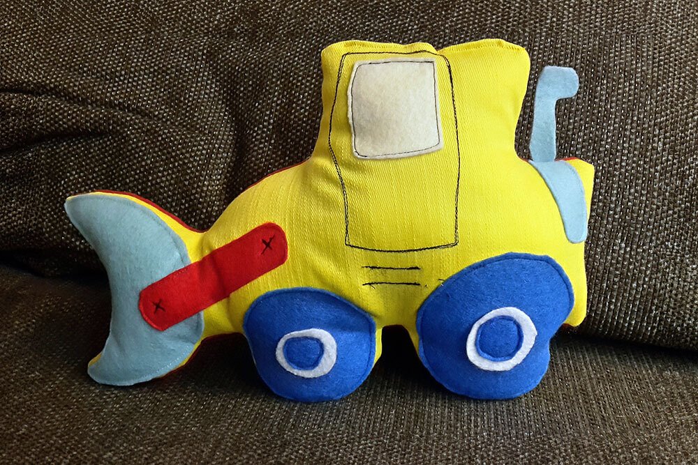 Radlader-Kuschelkissen - Bild 5