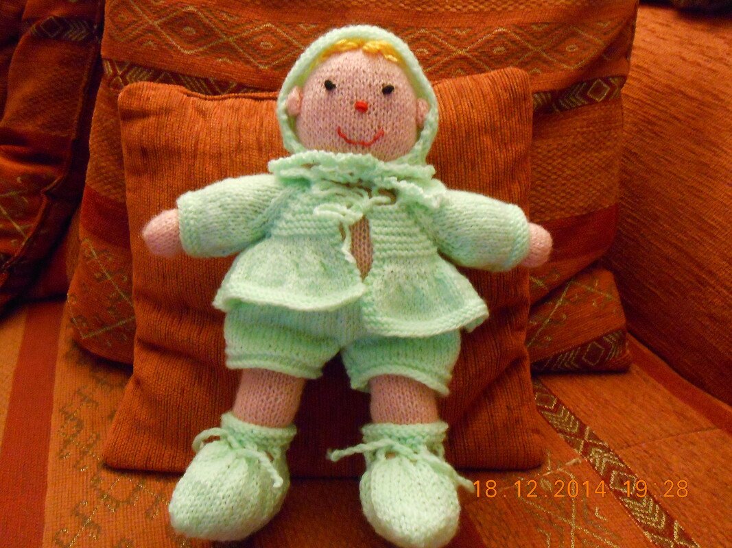 Strickanleitung Baby mit Ausfahrgarnitur