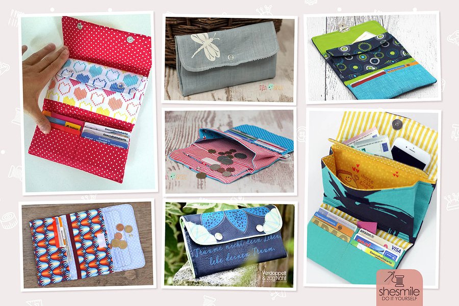 Geldbeutel Frauenkram (Nähanleitung und Schnittmuster) - Bild 2