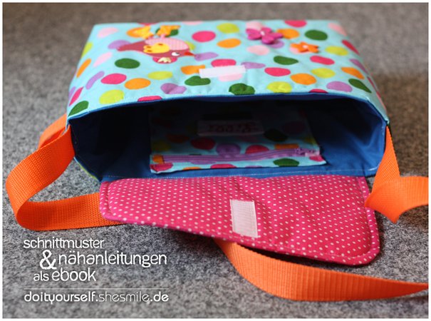 Schnittmuster kindergartentasche gratis Einfache Nähanleitung