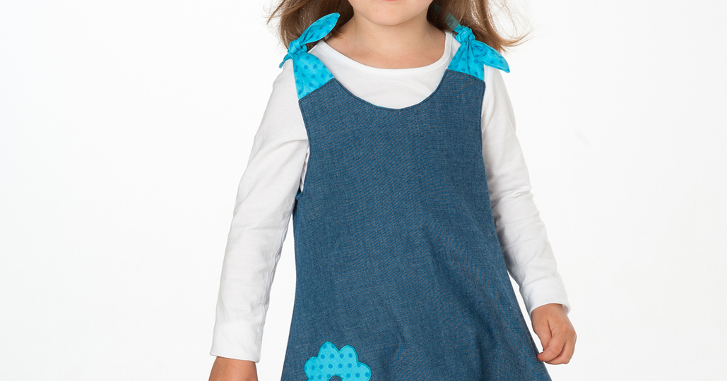 Girls Dress STEFFI Sewing Pattern PDF 9M to 12Y