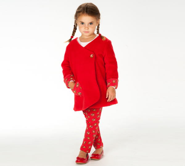 Kids Wrap Dress + Leggings LENA ENNA Sewing Pattern PDF