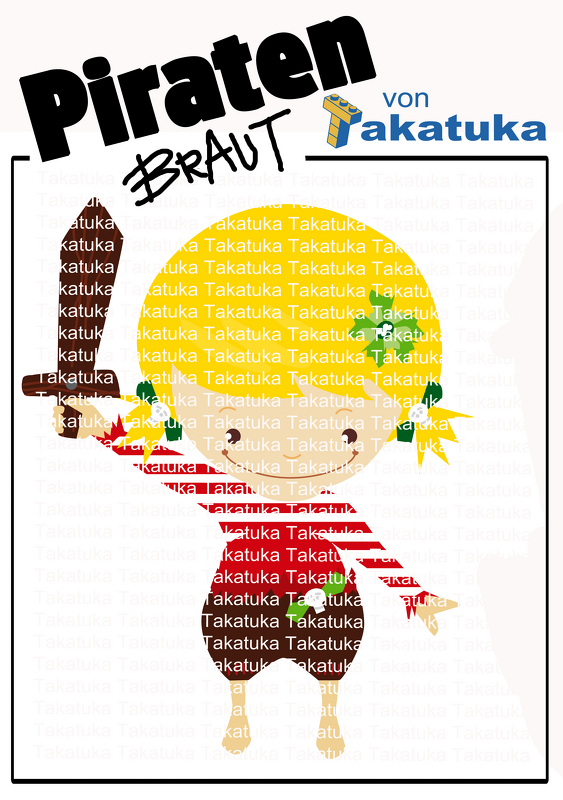 Plotterdatei "Piratenbraut "