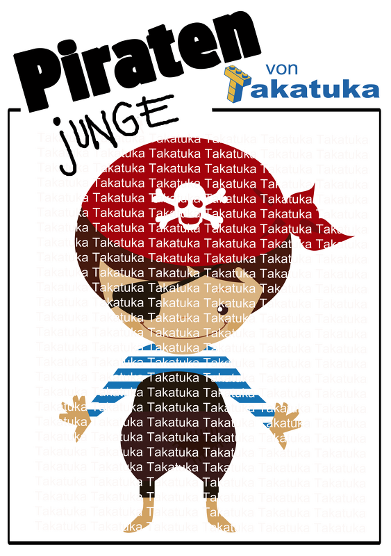 Plotterdatei "Piratenjunge" 