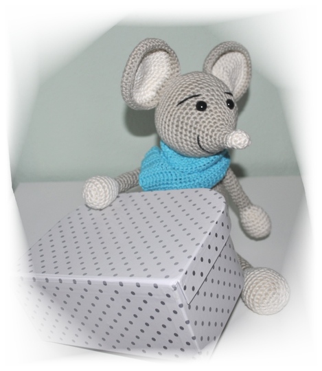 E-Book - Häkelanleitung - Kuschelmaus Conny