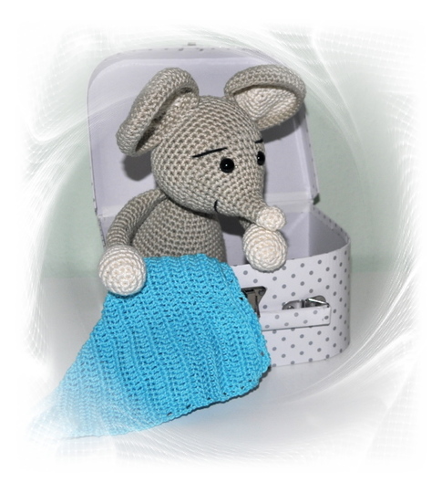 E-Book - Häkelanleitung - Kuschelmaus Conny