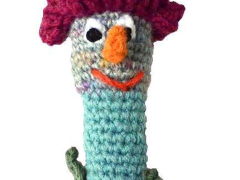 Häkelanleitung Babyrassel