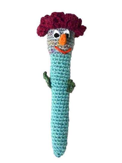 Häkelanleitung Babyrassel