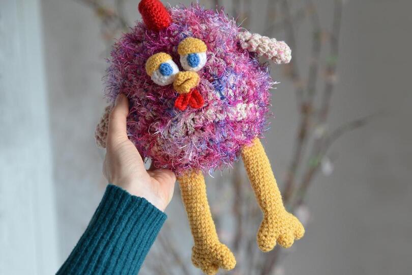 Häkelanleitung Crazy Küken