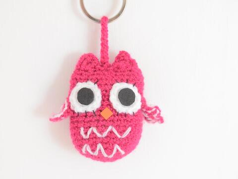 Häkelanleitung Eule