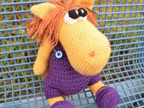 Häkelanleitung Pferd