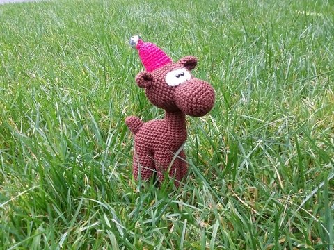 Baby Rudi Rentier - Amigurumi Häkelanleitung