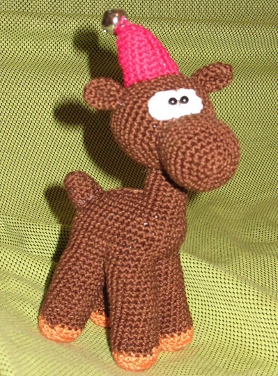 Baby Rudi Rentier - Amigurumi Häkelanleitung