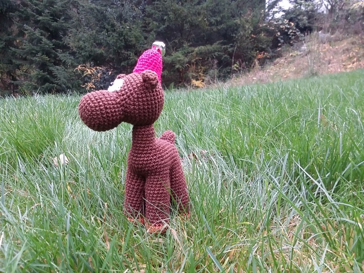 Baby Rudi Rentier - Amigurumi Häkelanleitung