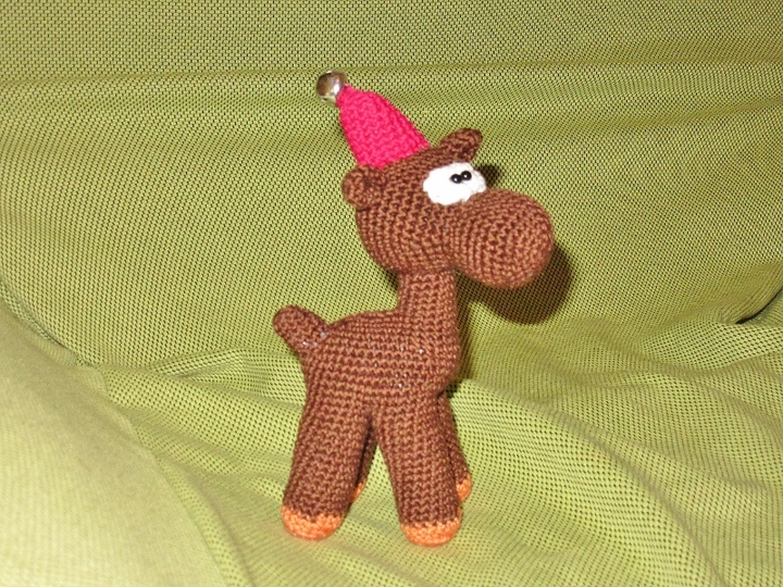 Baby Rudi Rentier - Amigurumi Häkelanleitung