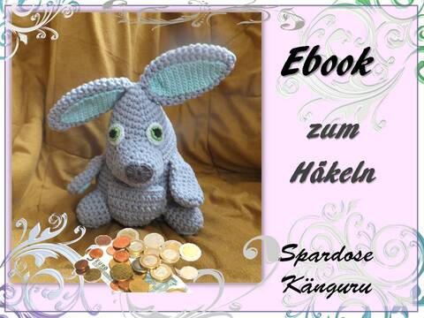 Spardose Känguru - Häkelanleitung