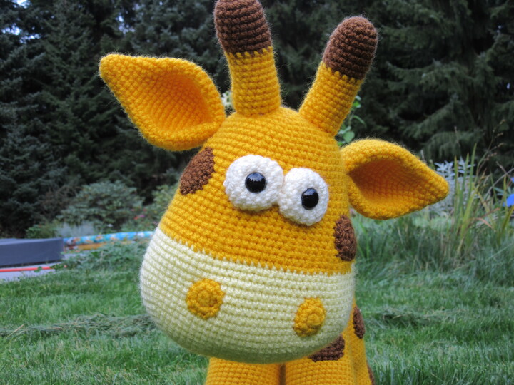 Giraffe Sarah Fee - Amigurumi Häkelanleitung
