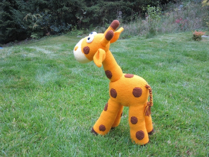 Giraffe Sarah Fee - Amigurumi Häkelanleitung