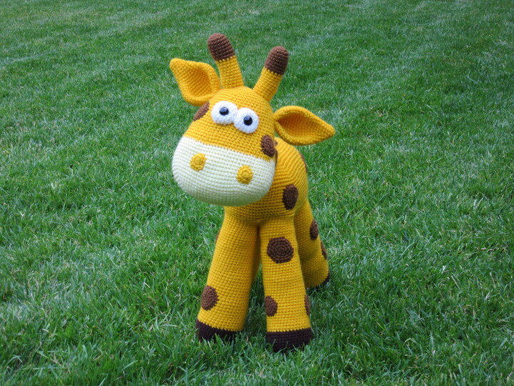 Giraffe Sarah Fee - Amigurumi Häkelanleitung