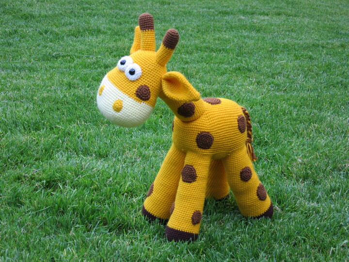 Giraffe Sarah Fee - Amigurumi Häkelanleitung