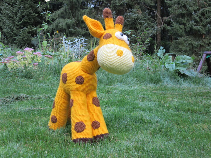 Giraffe Sarah Fee - Amigurumi Häkelanleitung