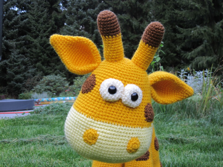Giraffe Sarah Fee - Amigurumi Häkelanleitung