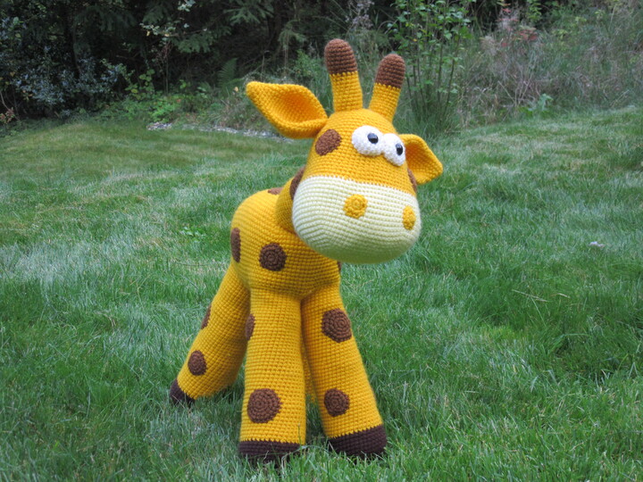 Giraffe Sarah Fee - Amigurumi Häkelanleitung