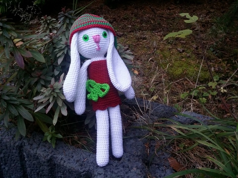 Das Weihninchen - Amigurumi Häkelanleitung
