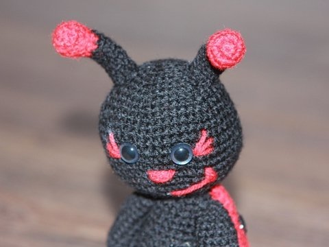Marienkäfer Käferli - Amigurumi Häkelanleitung