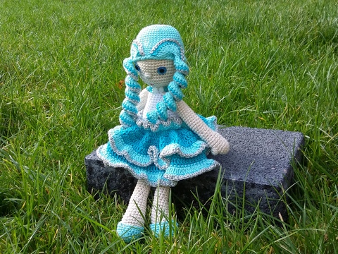 Aquarelle - Amigurumi Puppe Häkelanleitung